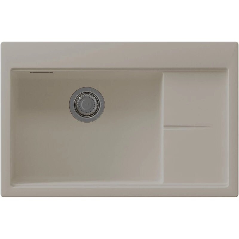 Изображение товара Кухонная мойка Florentina Россана из искусственного кварца 78x51 см песочный цвет