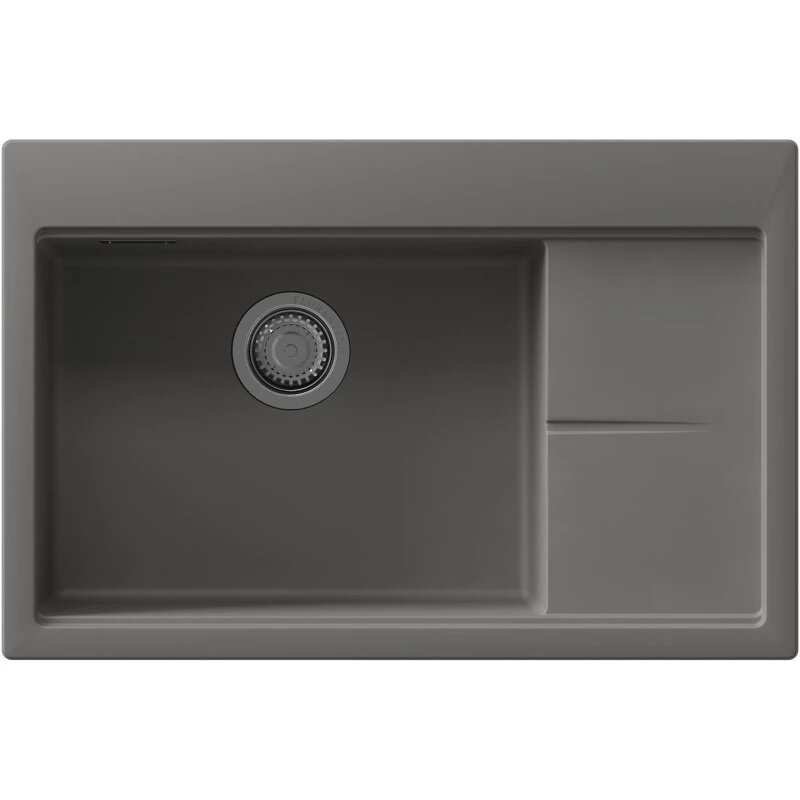 Изображение товара Кухонная мойка Florentina Россана 780 из искусственного камня серого цвета