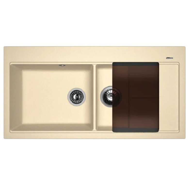 Изображение товара Кухонная мойка Florentina Россана 20.335.E1000.202 с разделочной доской