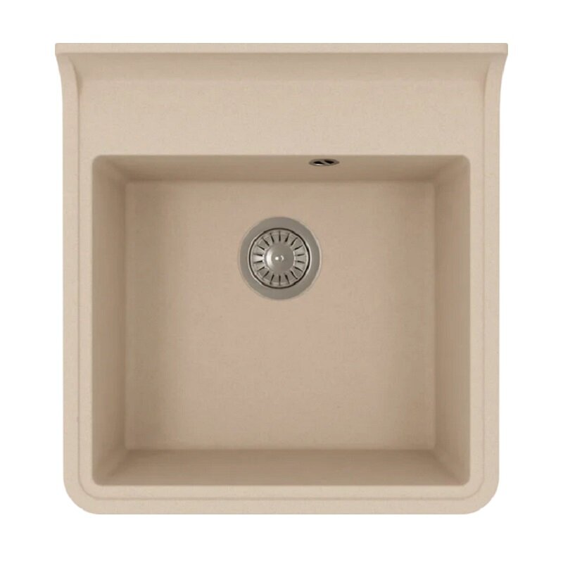 Изображение товара Мойка кухонная Florentina Сицилия из искусственного кварца бежевый 52х55 см