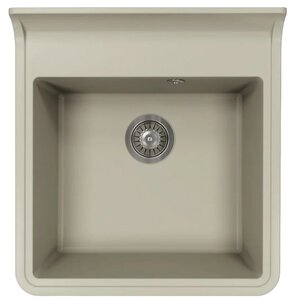Изображение товара Мойка кухонная Florentina Сицилия из искусственного камня серый 52x55 см