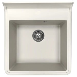 Изображение товара Мойка кухонная Florentina Сицилия искусственный кварц белая 52x55 см
