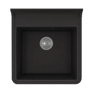Изображение товара Мойка кухонная Florentina Сицилия 17.040.C0520.102 из искусственного кварца черная матовая