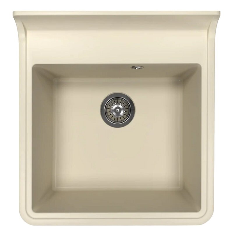 Изображение товара Кухонная мойка из искусственного кварца Florentina Сицилия 52x55 см бежевый матовый