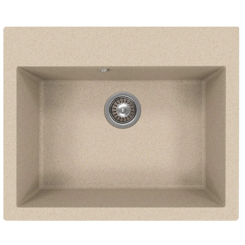 Изображение товара Кухонная мойка Florentina Тоскана 620 из искусственного кварца бежевый стильная и практичная