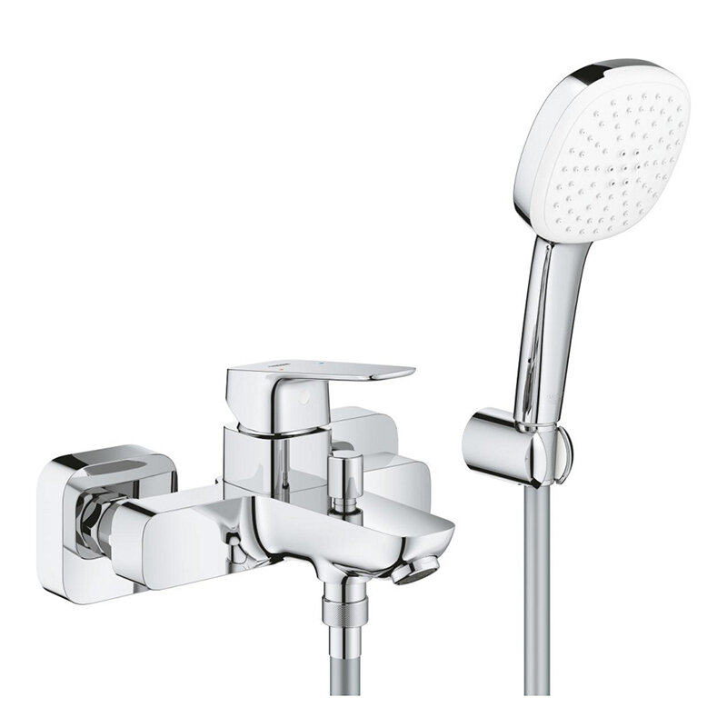 Изображение товара Душевая система Grohe Cubeo хром с двумя режимами Rain и Jet для ванны и душа
