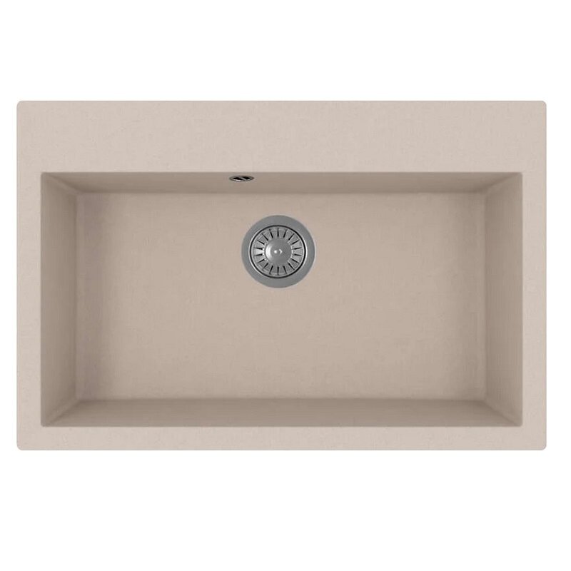 Изображение товара Кухонная мойка Florentina Тоскана из искусственного камня бежевый 77х51 см