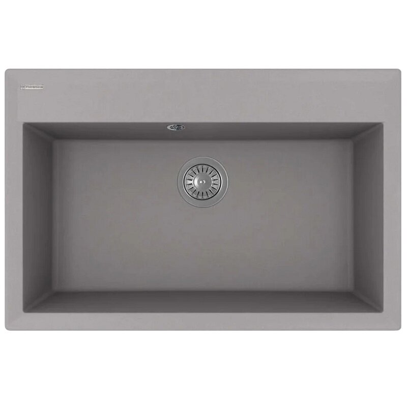 Изображение товара Кухонная мойка Florentina Тоскана из искусственного камня 77х51 см серый шелк Изображение товара Кухонная мойка Florentina Тоскана из искусственного камня 77х51 см серый шелк