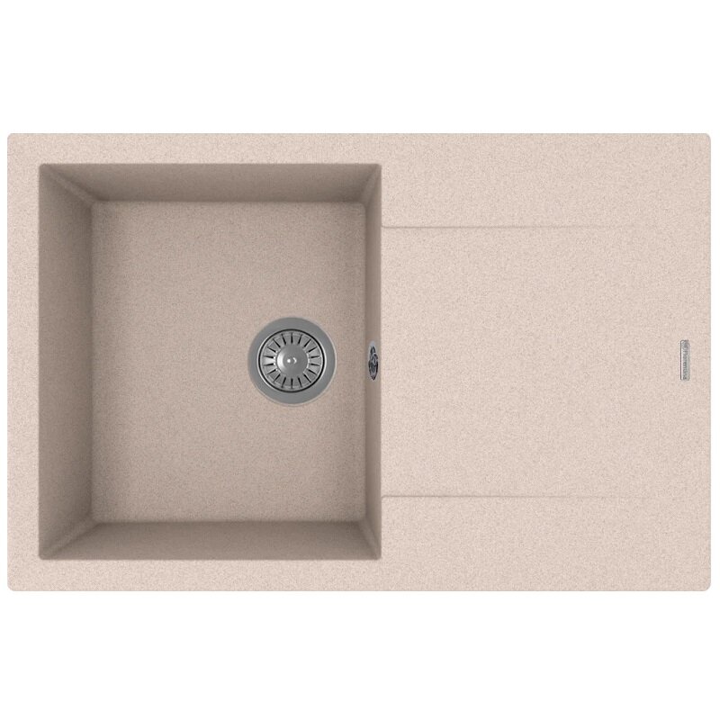 Изображение товара Кухонная мойка Florentina Тоскана искусственный кварц песочный матовая 78х51 см