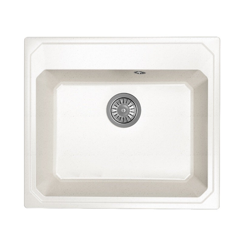 Изображение товара Кухонная мойка Dr. Gans Кардинал 57 см из искусственного мрамора белая