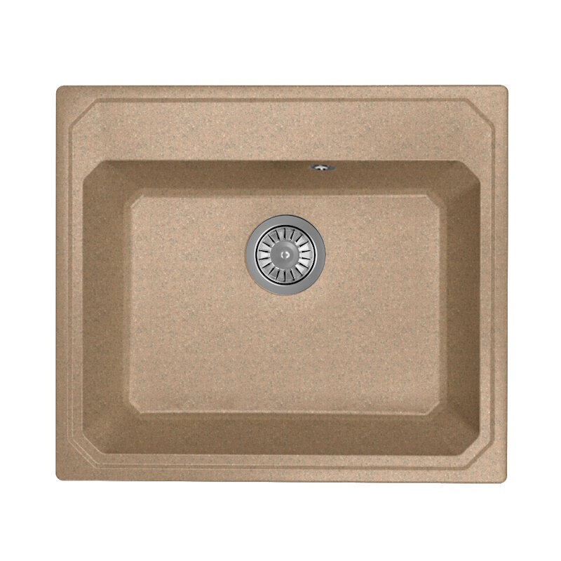 Изображение товара Кухонная мойка Dr Gans Кардинал 57 см из литого мрамора терракота