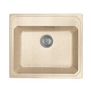 Изображение товара Кухонная мойка Dr. Gans Кардинал 29.030.D0570.405, 57 см, литьевой мрамор, терра