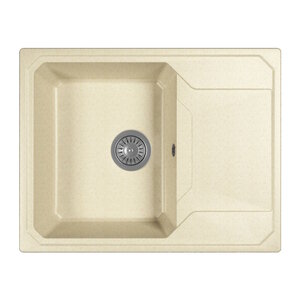 Изображение товара Кухонная мойка Dr. Gans Кардинал 29.030.C0640.403, 64 см, литьевой мрамор, латте