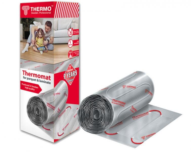 Изображение товара Теплый пол Thermo Thermomat TVK-130 LP 7: площадь обогрева 7 кв.м., мощность 890 Вт