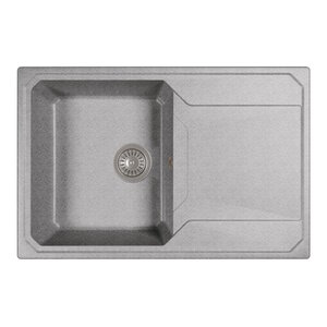 Изображение товара Кухонная мойка Dr. Gans Кардинал 29.030.C0760.409 76 см из литого мрамора базальт