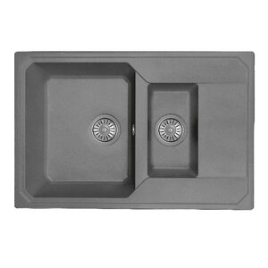 Изображение товара Кухонная мойка Dr. Gans Кардинал 76 см из искусственного мрамора везувий