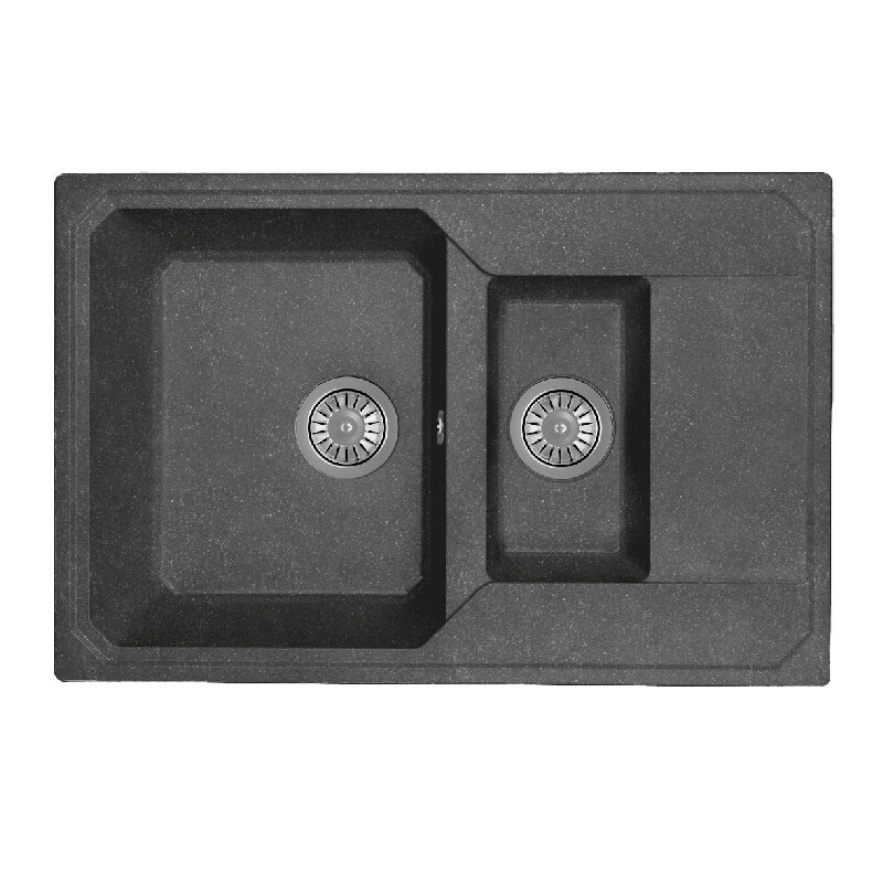 Изображение товара Кухонная мойка из искусственного мрамора Dr. Gans Кардинал 76 см с двумя чашами