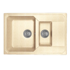 Изображение товара Кухонная мойка Dr. Gans Кардинал 76 см искусственный мрамор матовая