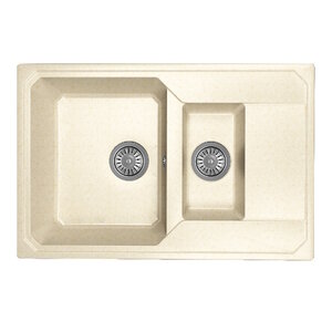 Изображение товара Кухонная мойка Dr. Gans Кардинал 76 см искусственный мрамор латте