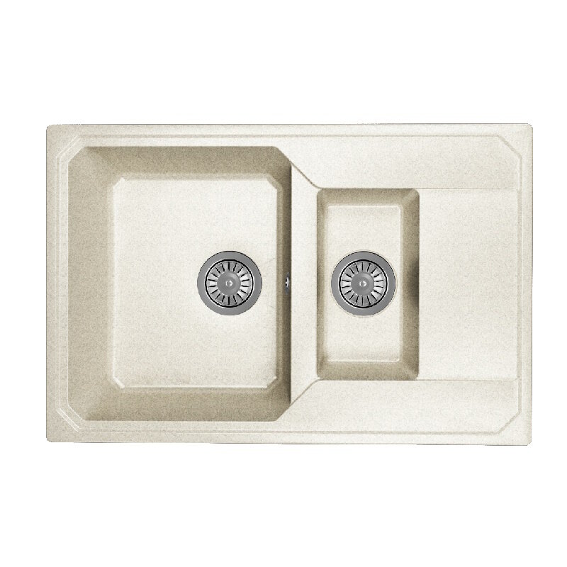 Изображение товара Кухонная мойка Dr. Gans Кардинал 29.035.Д0760.408 76 см серый искусственный мрамор