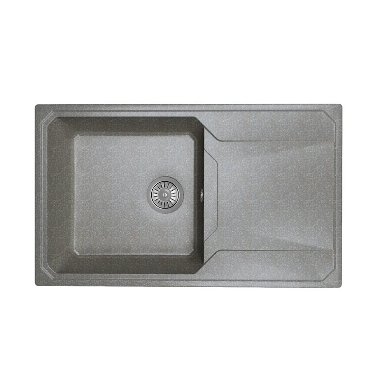 Изображение товара Кухонная мойка Dr. Gans Кардинал 29.030.D0840.407 84 см литой мрамор черная