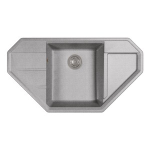 Изображение товара Кухонная мойка Dr. Gans Крона 29.040.D0910.409, 91 см, литьевой мрамор, базальт