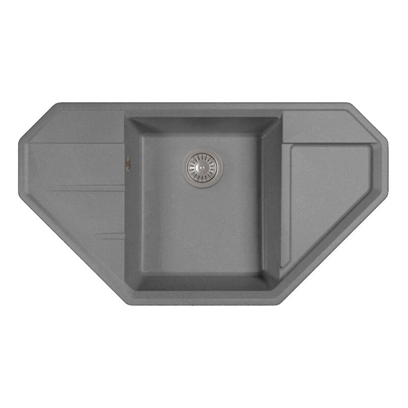 Изображение товара Кухонная мойка Dr. Gans Крона 29.040.D0910.410 91 см искусственный мрамор везувий