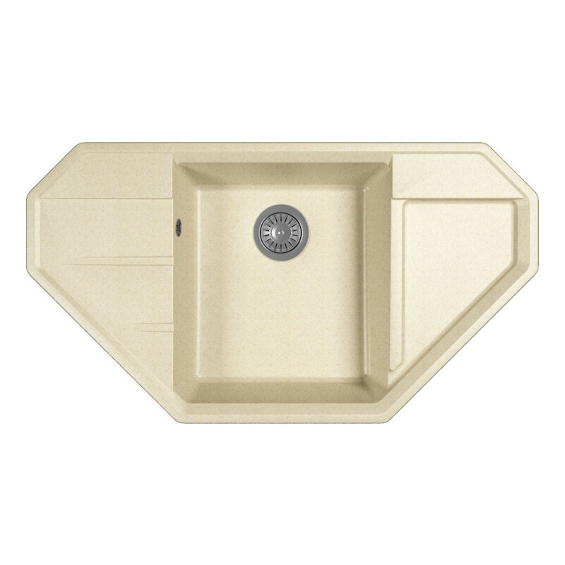 Изображение товара Кухонная мойка Dr. Gans Крона 29.040.D0910.403, 91 см из литого мрамора латте