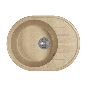 Изображение товара Кухонная мойка Dr. Gans Лиана 29.020.B0620.405, 62 см, литьевой мрамор, терра