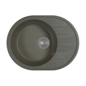 Изображение товара Кухонная мойка Dr. Gans Лиана 29.020.B0620.407, 62 см, литьевой мрамор, черная