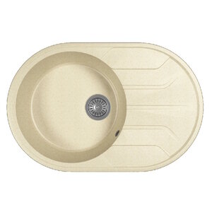 Изображение товара Кухонная мойка Dr. Gans Лиана 29.020.C0760.403, 76 см, литьевой мрамор, латте