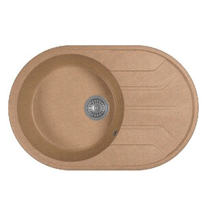 Изображение товара Кухонная мойка Dr. Gans Лиана 29.020.C0760.406, 76 см, литьевой мрамор, терракота
