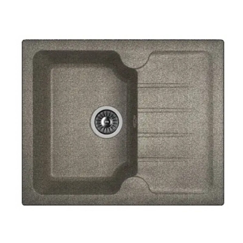 Изображение товара Кухонная мойка Dr. Gans Лора 62 см искусственный мрамор базальт встраиваемая