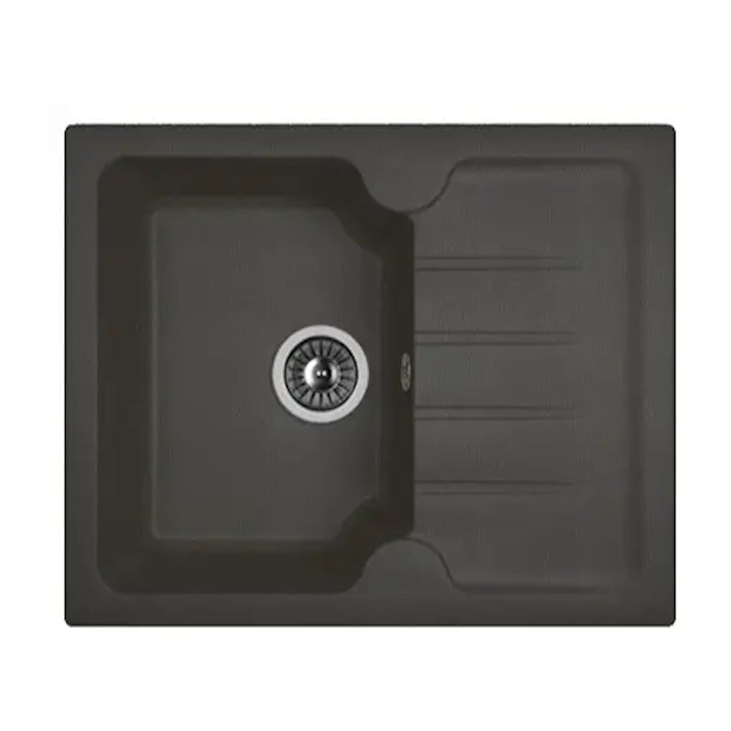Изображение товара Кухонная мойка Dr. Gans Лора 62 см из литого мрамора графит матовая
