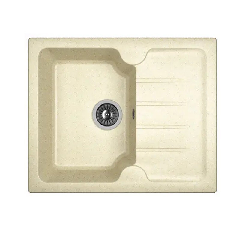 Изображение товара Кухонная мойка Dr. Gans Лора 62 см литьевой мрамор латте врезная