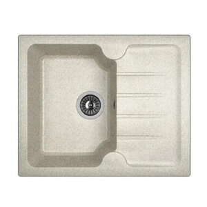 Изображение товара Кухонная мойка Dr. Gans Лора 25.020.A0620.408, 62 см, литьевой мрамор, серая