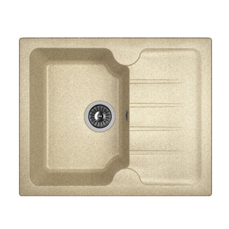 Изображение товара Кухонная мойка Dr Gans Лора 25.020.A0620.405 из искусственного мрамора 62 см
