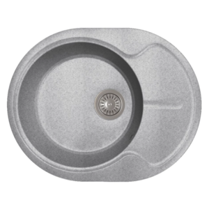 Изображение товара Кухонная мойка Dr. Gans Берта 62 см литьевой мрамор серый