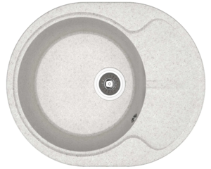 Изображение товара Кухонная мойка из литьевого мрамора Dr. Gans Берта 62 см серый