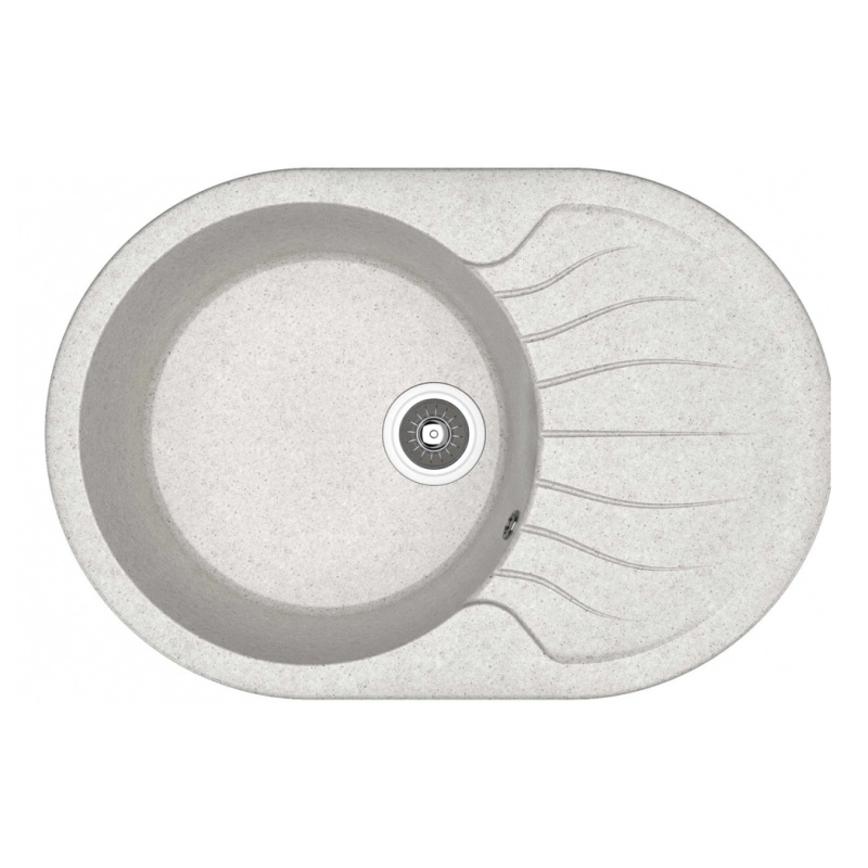 Изображение товара Кухонная мойка из литьевого мрамора 76 см Dr. Gans Берта серый
