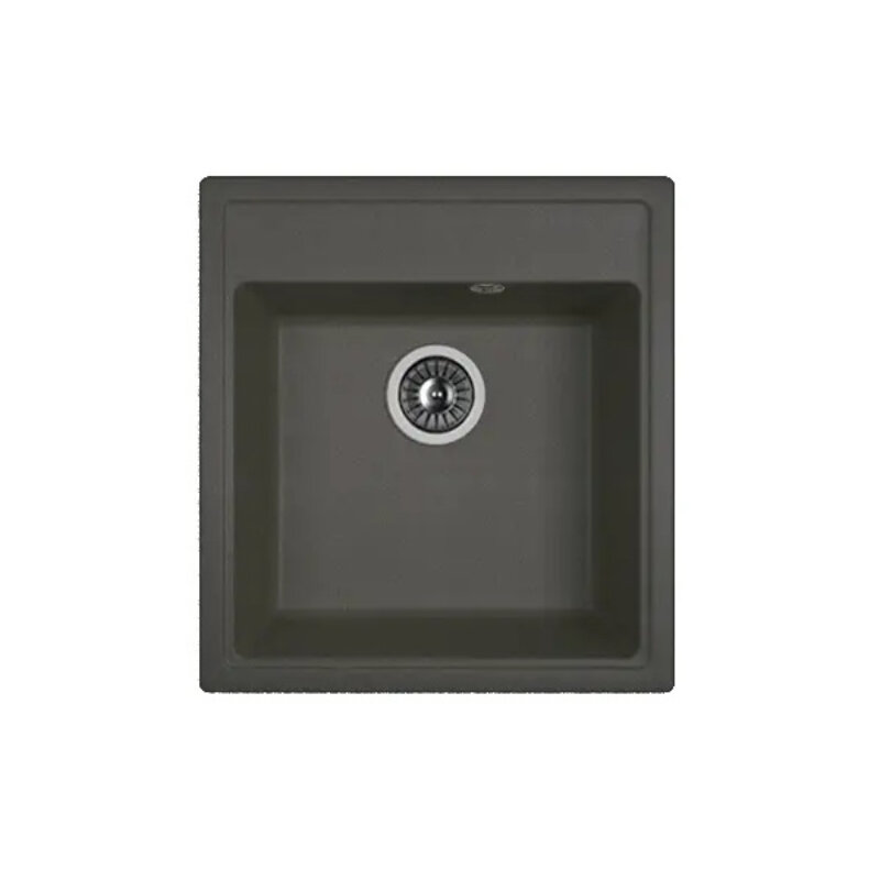 Изображение товара Кухонная мойка Dr Gans Ника из литого мрамора 47 см графит встраиваемая