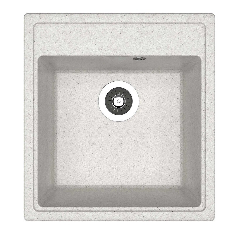Изображение товара Кухонная мойка из литого мрамора Dr. Gans Ника 25.070.B0470.408 47 см серая Изображение товара Кухонная мойка из литого мрамора Dr. Gans Ника 25.070.B0470.408 47 см серая