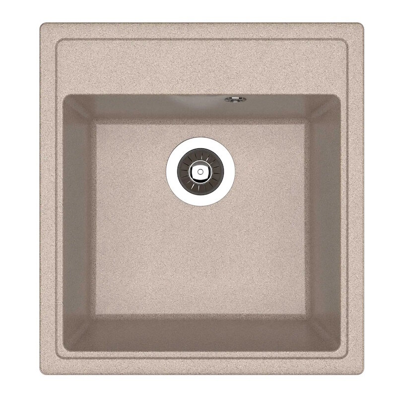 Изображение товара Кухонная мойка Dr. Gans Ника из литьевого мрамора 47 см терра