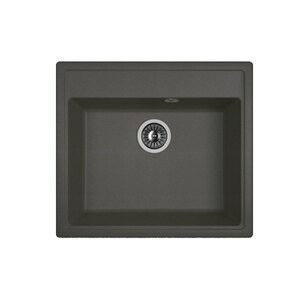 Изображение товара Кухонная мойка Dr. Gans Ника 25.070.D0570.411, 57 см, литьевой мрамор, графит