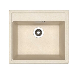 Изображение товара Кухонная мойка Dr. Gans Ника 25.070.D0570.403, 57 см, литьевой мрамор, латте