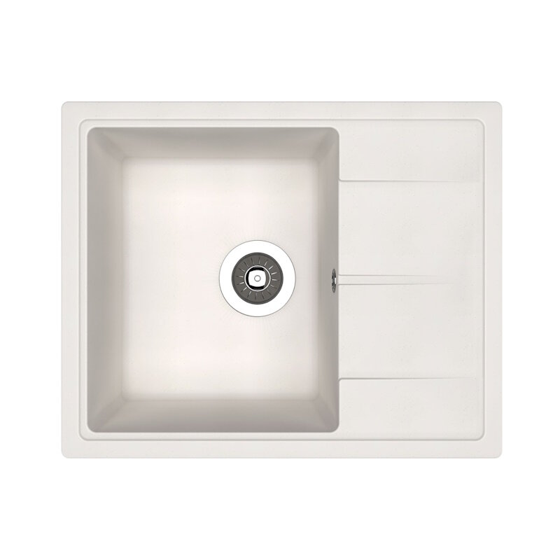 Изображение товара Кухонная мойка Dr. Gans Ника 25.070.B0580.401 58 см белая