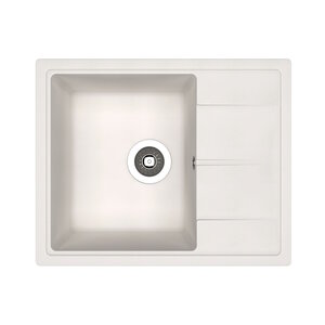 Изображение товара Кухонная мойка Dr. Gans Ника 25.070.B0580.401 58 см белая