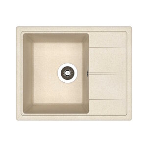 Изображение товара Кухонная мойка Dr. Gans Ника 25.070.B0580.403 из литого мрамора 58 см латте