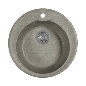 Изображение товара Кухонная мойка Dr Gans Ротанг 50 см из искусственного мрамора базальт