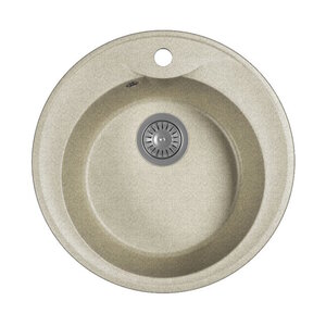 Изображение товара Кухонная мойка Dr. Gans Ротанг 50 см из литого мрамора, серая